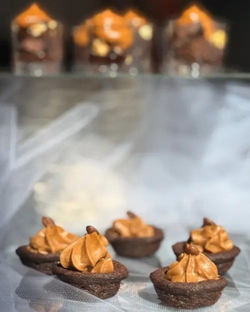 Tartaletas de chocolate